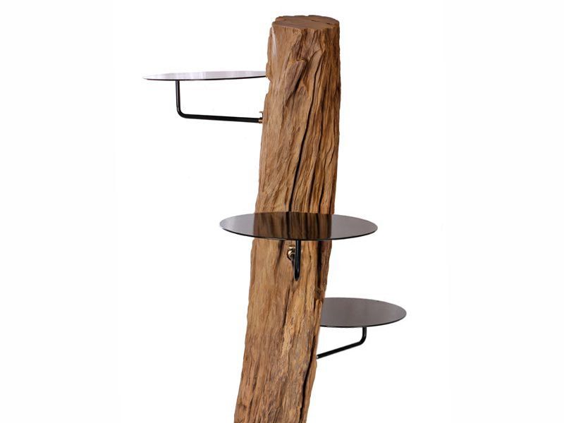 Reclaimed Teak Plant Stand