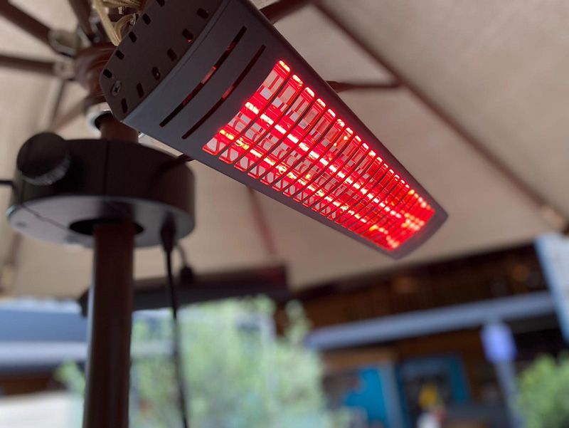 3KW Tri Parasol Heater With Remote | November Offers-Garden Furniture Centre-MidInstock,instock,MidRange,Heaters,Outdoor Heaters,Parasols,Electric Heaters,Sale,Monthly Offers-{collection_title}