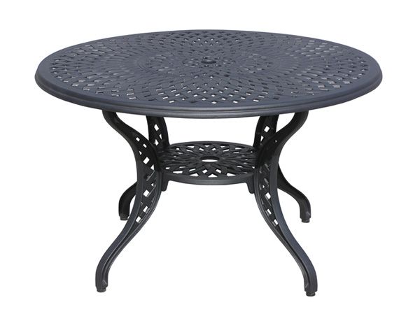 Tudor Aluminium Table - 1.2m Diameter-Garden Furniture Centre-MidInstock,instock,MidRange,Metal,Metal Furniture,Tudor Range,Casino & Leaf Range-{collection_title}