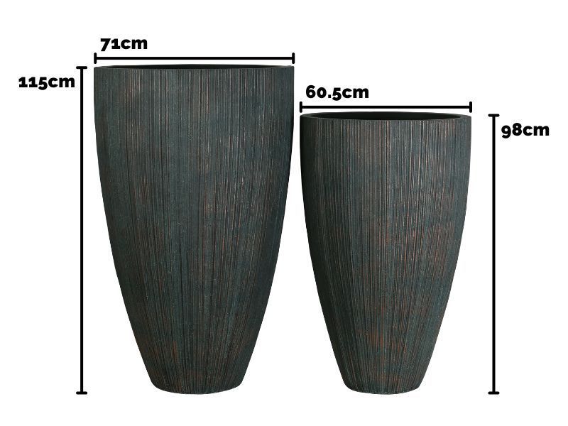 Tulle Decorative Plant Pot-Garden Furniture Centre-MidInstock,instock,MidRange,Garden Planters,Garden Plants-{collection_title}