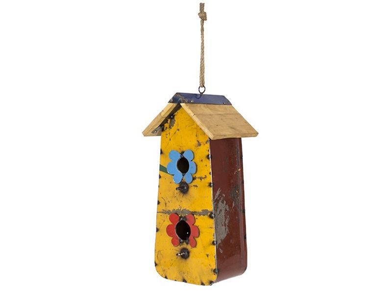 Twos Getaway Bird House-Garden Furniture Centre-48Hour Dispatch,LowRange,Under 100,Information,Amazon Trade Account,Ornaments Accessories,Ornaments,Ranges,Think Outside Range,Metal Garden Ornaments,Hanging Garden Ornaments,Think Outside Range Ranges,Gifts,Pets & Wildlife Accessories,Birdhouses & Bird Boxes,Accessories,Pets & Wildlife-{collection_title}
