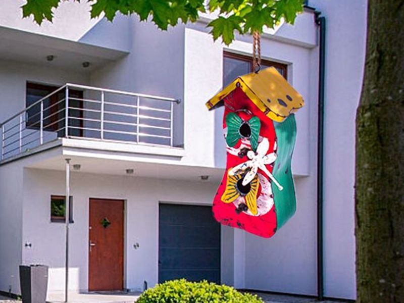 Double Bird Palace-Garden Furniture Centre-48Hour Dispatch,LowRange,Under 100,Information,Amazon Trade Account,Ornaments Accessories,Ornaments,Ranges,Think Outside Range,Metal Garden Ornaments,Hanging Garden Ornaments,Think Outside Range Ranges,Pets & Wildlife Accessories,Birdhouses & Bird Boxes,Accessories-{collection_title}