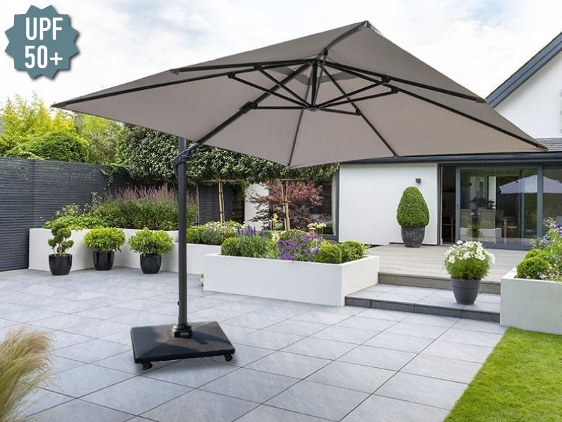Royce Executive 3M SQ Cantilever Parasol 
