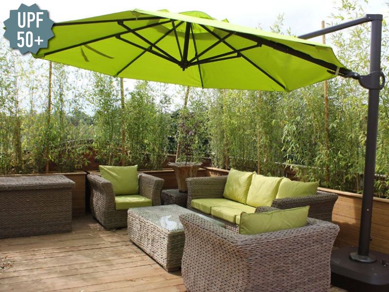 Cantilever Parasol - Roma 3.5m Diameter 
