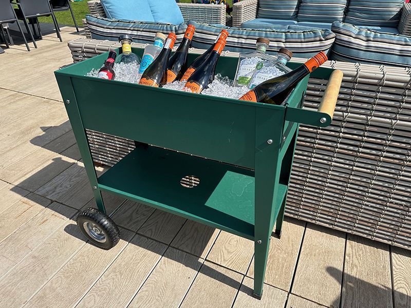 Urban Garden Trolley | Anthracite-Garden Furniture Centre-LowRange,Showroom exdis,Accessories,Garden Planters,Garden Plants,Accessories Gazebos,Urban Garden Trolley,Mother's Day,48Hour Dispatch-{collection_title}