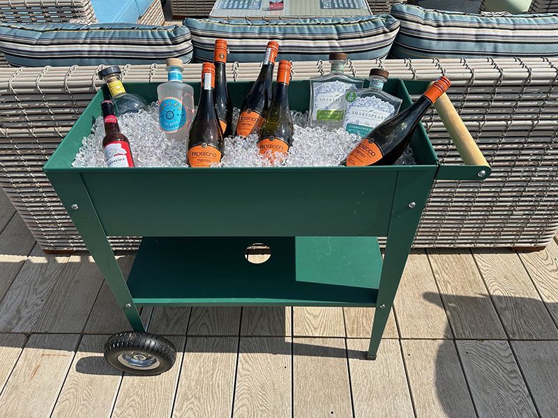 Urban Garden Trolley | Anthracite-Garden Furniture Centre-LowRange,Showroom exdis,Accessories,Garden Planters,Garden Plants,Accessories Gazebos,Urban Garden Trolley,Mother's Day,48Hour Dispatch-{collection_title}