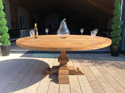 Seville 8 Chair Round Dining Set