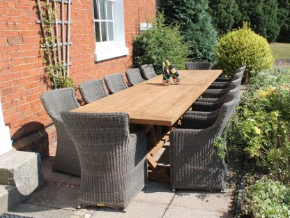 Valencia 12 Chair Dining Set