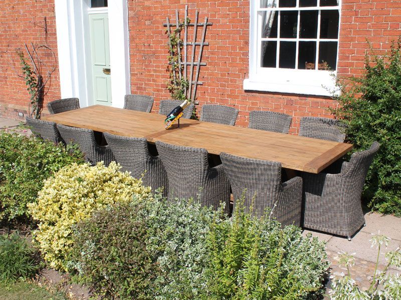 Valencia 12 Chair Dining Set