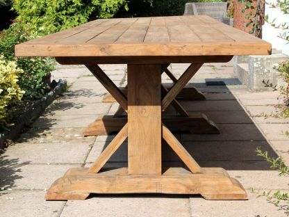 Valencia Teak 14 Chair Dining Set