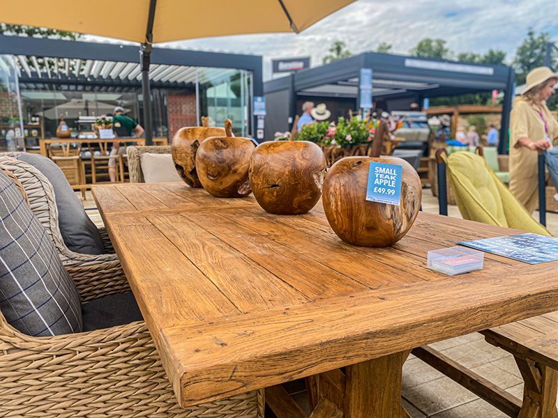 Valencia Dining Table 2.4m | Ex-Display Goodwood Revival-Garden Furniture Centre-Indoor Dining,HighRange,Dining Table,Outdoor Furniture,Teak Garden Furniture,Reclaimed Furniture,Outdoor Dining,Teak,Tables,Teak Tables,Trade Show ExDis,Ex-Display,Sale-{collection_title}