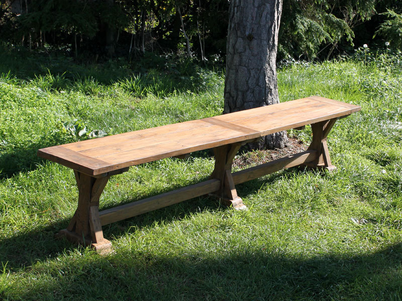 Valencia Backless Bench-Garden Furniture Centre-MidInstock,instock,MidRange,Outdoor Dining,Backless,Benches,Outdoor Furniture,Teak Benches Benches,Reclaimed Furniture,Teak,Teak Benches-{collection_title}