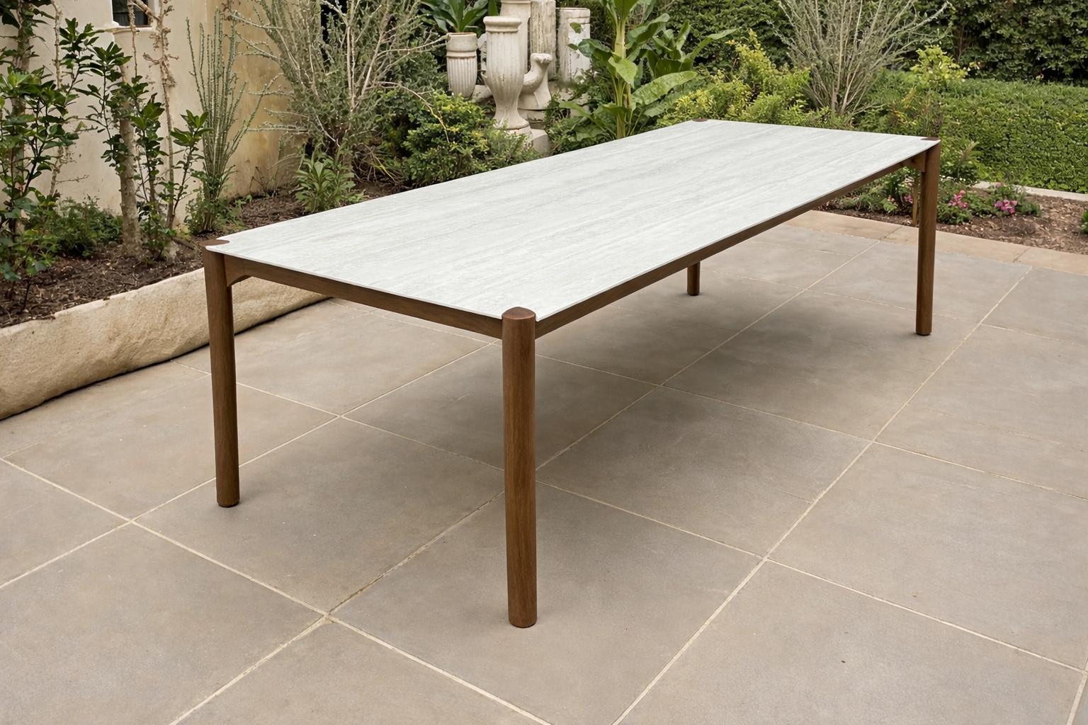 Veluta Curve Teak Dining Table 2.4m | FSC® Certified