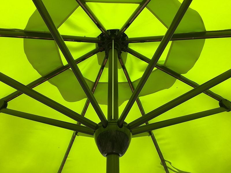 Verona Parasol with USB Charger & LED Lights 