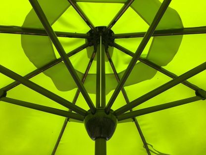 Verona Parasol with USB Charger & LED Lights 