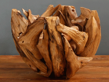 Reclaimed Teak Bowl 