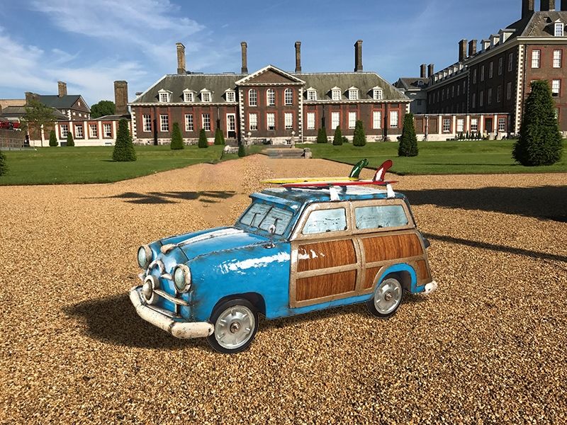 Vintage Woodie Cooler 