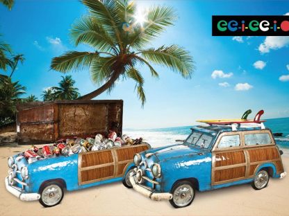Vintage Woodie Cooler 
