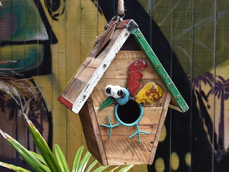 Walk The Line Bird House