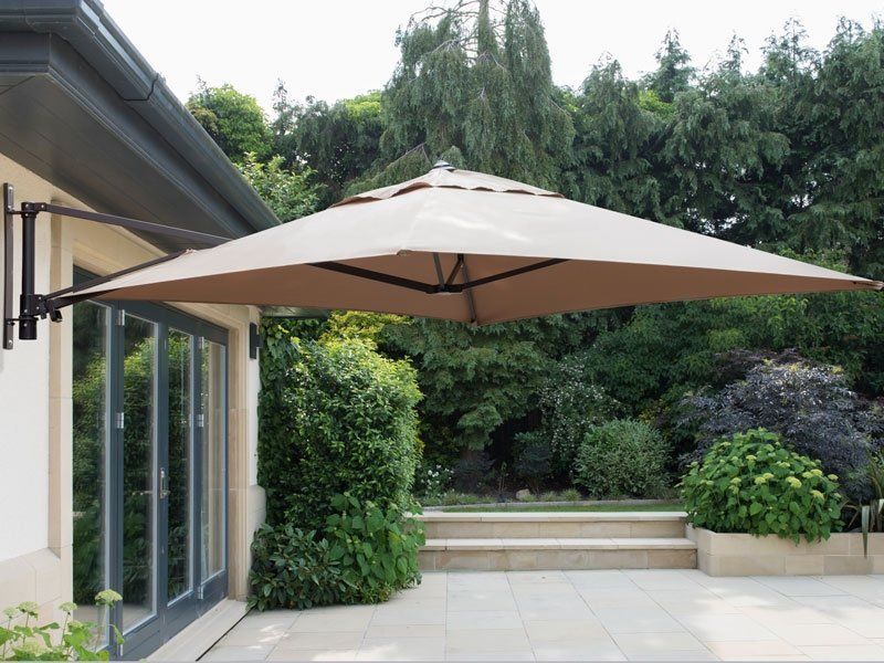 Square Wall Mounted Parasol