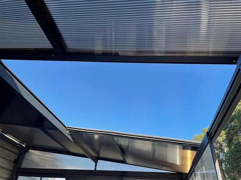 Four Seasons Wall Screen House 3 x 4.8M-Garden Furniture Centre-HighRange,Wall Mounted,Gazebos,Metal Gazebos,All Seasons Gazebos,Wall Mounted Gazebos,All Seasons Gazebo Range,Garden Rooms Gazebos,All Seasons Range,Screenhouse-{collection_title}