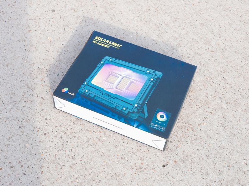 RGB Solar Floodlight 
