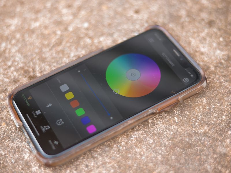 RGB Solar Floodlight 