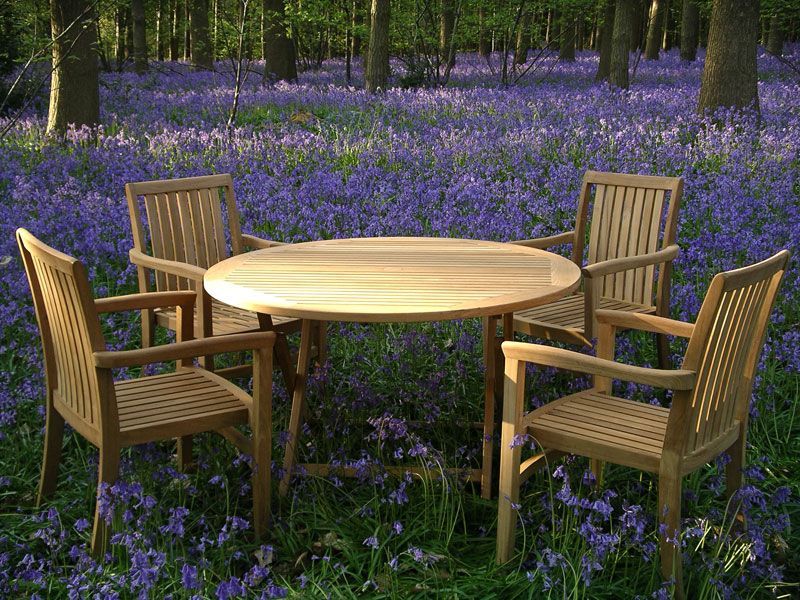 Warwick 1.2m Table Folding Set | FSC® Certified -Garden Furniture Centre-HighRange,Tables,Dining Set,Teak,Outdoor Furniture,Teak Garden Furniture,FSC®,Outdoor Dining,Autumn & Winter Sale,Spring & Summer Sale-{collection_title}