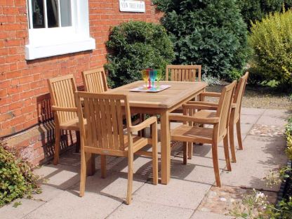 Warwick Compact 6 Chair Set | FSC® Certified 