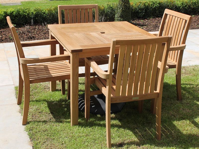 Warwick Square Table Set | FSC® Certified 