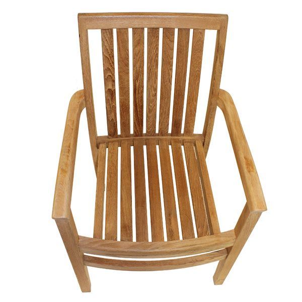Warwick Stacking Chair | FSC® Certified -Garden Furniture Centre-LowRange,Dining Chair,Chair,Tables,Outdoor Furniture,Teak Garden Furniture,FSC®,Outdoor Dining,Teak,Teak Chairs-{collection_title}