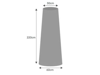 Breathable Parasol Weather Cover | Large