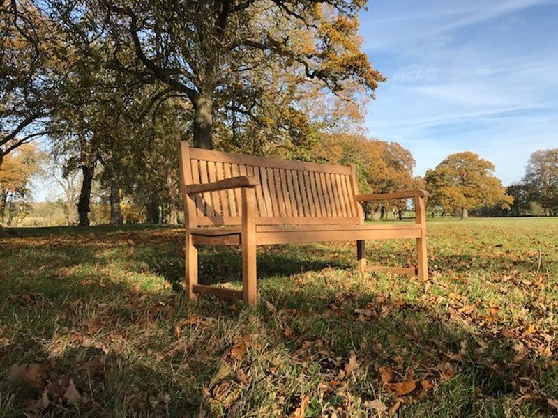 Westminster Bench 1.5m -Garden Furniture Centre-MidInstock,instock,MidRange,Active,park benches,Benches,Outdoor Furniture,Teak Benches Benches,Memorial Benches,Teak,Teak Benches-{collection_title}