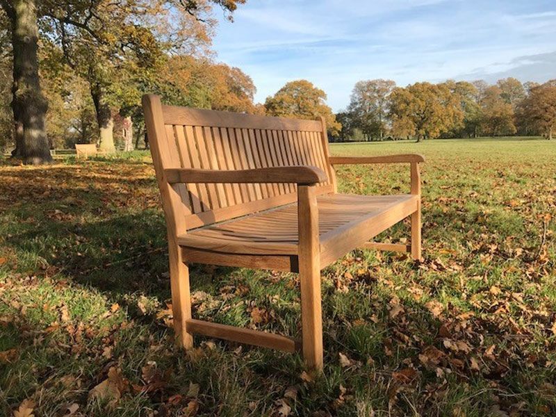 Westminster Bench 1.5m -Garden Furniture Centre-MidInstock,instock,MidRange,Active,park benches,Benches,Outdoor Furniture,Teak Benches Benches,Memorial Benches,Teak,Teak Benches-{collection_title}