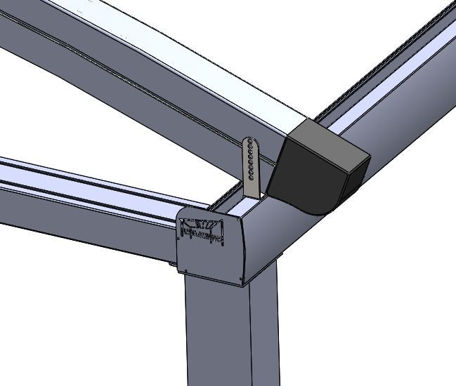 Ex Display Luna Crescent Retractable Awning - 5  X 6M  | Luna Range