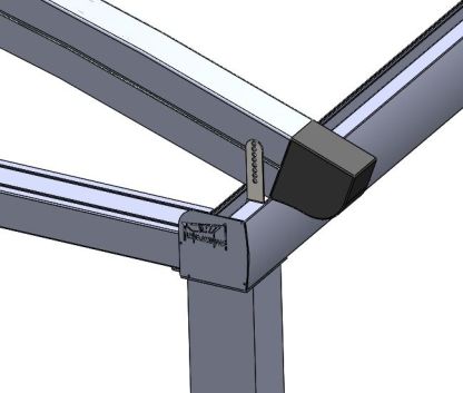 Ex Display Luna Crescent Retractable Awning - 5  X 6M  | Luna Range