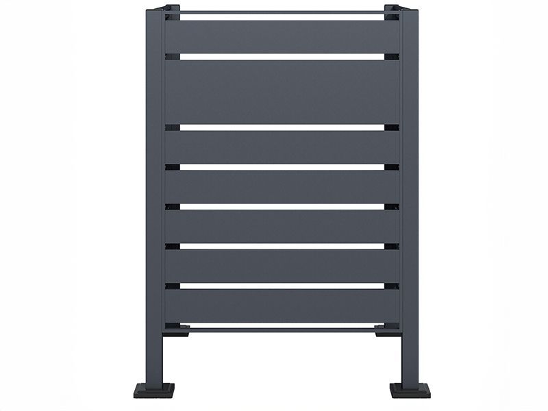 Galvanized Steel Wheelie Bin Screen | Modular-Garden Furniture Centre-LowRange,Anthracite,Accessories,Wheelie Bin Covers,Wheelie Bin Screens-{collection_title}