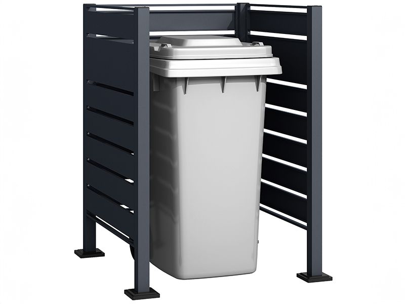 Galvanized Steel Wheelie Bin Screen | Modular | Pre-Order