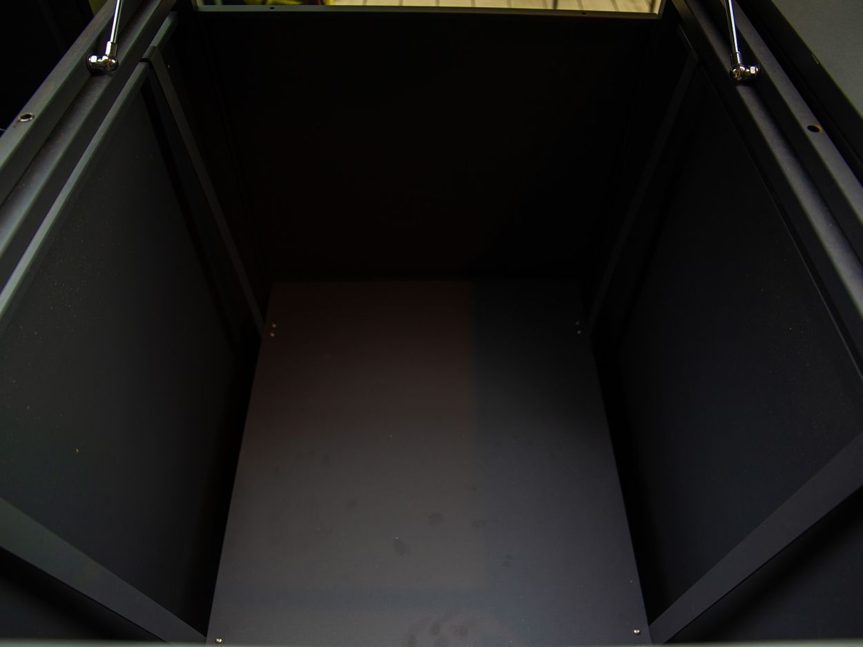 Galvanised Steel Wheelie Bin Shelf | For Single Bin Store-Garden Furniture Centre-LowRange,Under 100,Top Opening,Planter,Wood Effect,Anthracite,Accessories,Wheelie Bin Covers,Wheelie Bin Storage-{collection_title}