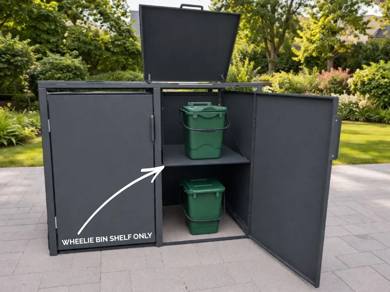 Universal Shelf | Wheelie Bin Covers