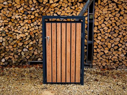  Galvanized Steel Wheelie Bin Cover | Single