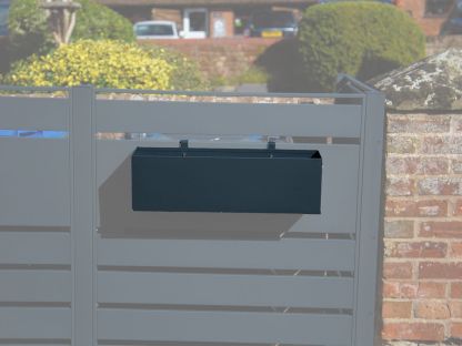 Galvanized Steel Planter | Wheelie Bin Screens