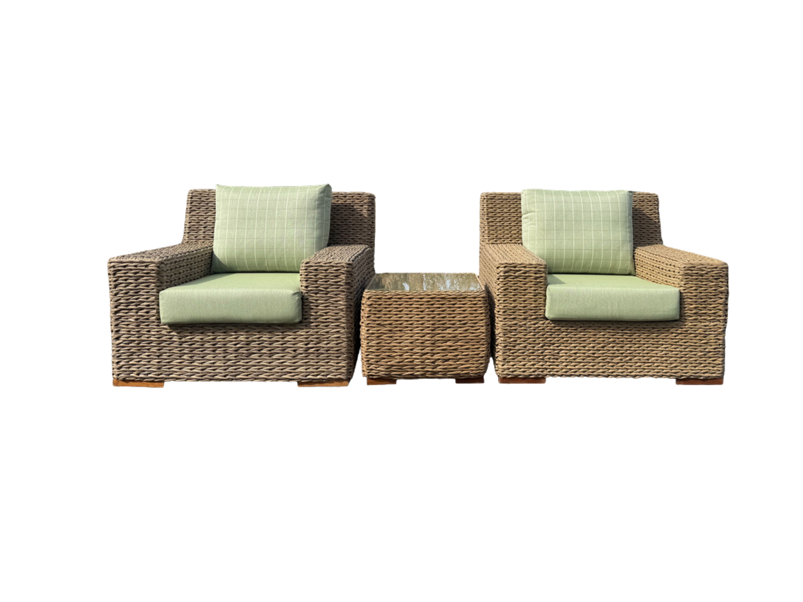 Cove Armchair - Outdoor Water Hyacinth-Garden Furniture Centre-MidInstock,instock,MidRange,Rattan-{collection_title}