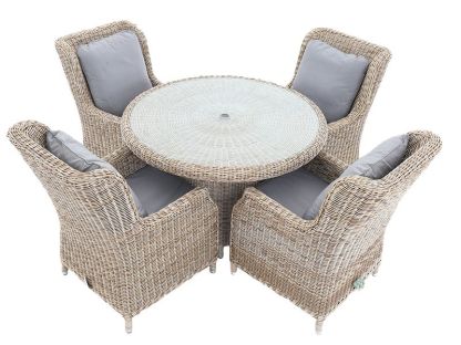 Round 4 Dining Armchair Set