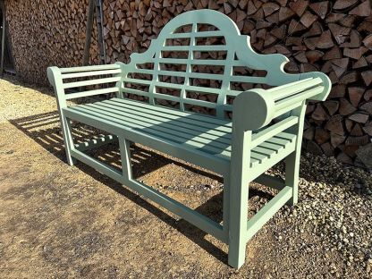 Lutyens Teak Bench 165cm | Painted