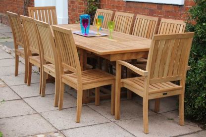 Winchester 10 Chair Extending Set | Pre-Order