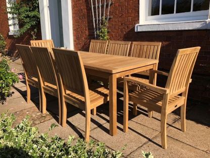 Winchester 8 Chair Dining Set | FSC® Certified | Pre-Order
