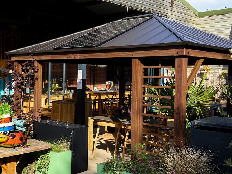 Winchester Hard Top Gazebo-Garden Furniture Centre-HighRange,Free Standing,Gazebos,Metal Gazebos,All Seasons Gazebos,Solariums Gazebos,Garden Rooms Gazebos,All Seasons Gazebo Range,All Seasons Range,Solariums-{collection_title}