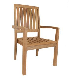 Winchester Stacking Armchair | FSC® Certified-Garden Furniture Centre-LowRange,Dining Chair,Outdoor Furniture,Teak Garden Furniture,FSC®,Outdoor Dining,Teak,Teak Chairs-{collection_title}