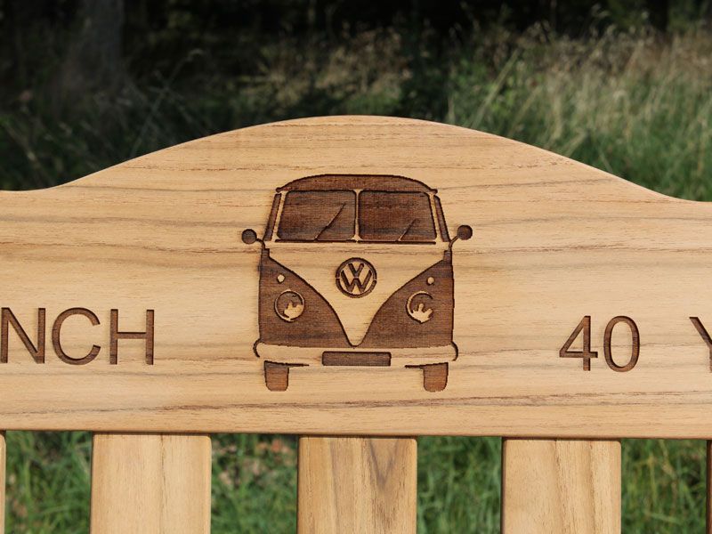 Teak Windsor Bench 